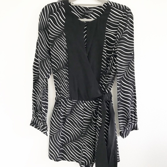 INTERMIX
Animal Print Crew Neck Romper - Picture 3 of 3